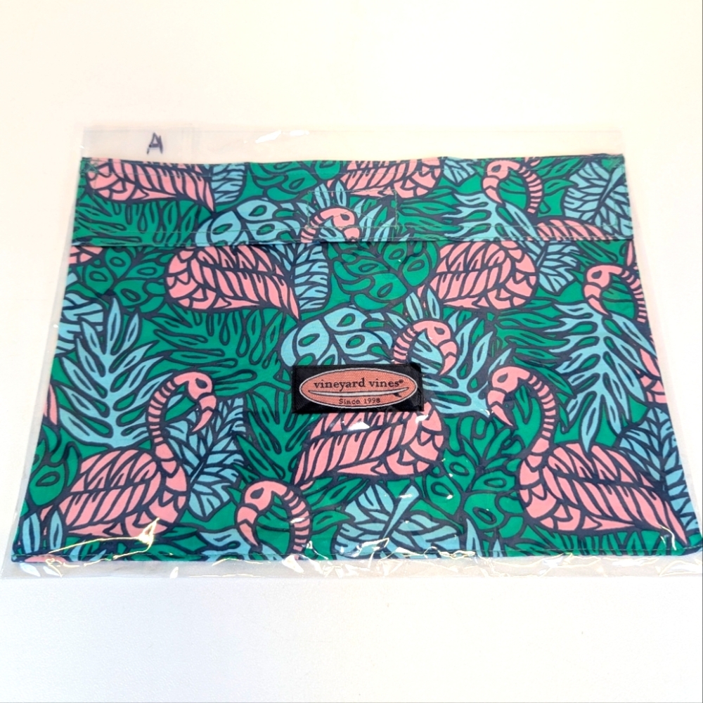 Flamingo Chappy Swimsuit Wet Bag Carry Pouch Vineyard Vines